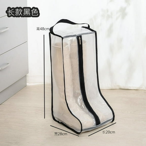 Boots Storage Bag Boots Zippered Organizer Reusable Boots Storage Pouch for Home