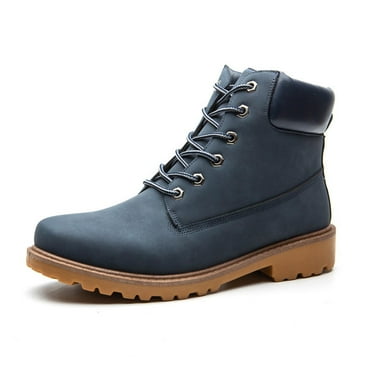 Boots for Women Clearance Deals! Itsun Women's Ankle Boots Comfy Mid Heel Elastic Chunky Heel Sole Booties Blue