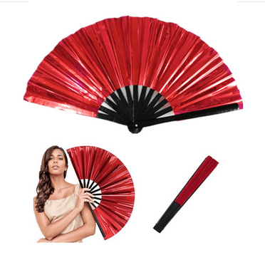 Boots on The Ground Fan,Personalized Line Dance Popping Fan Decorative Folding Fans,for Women Foldable Wedding Dance Church Party