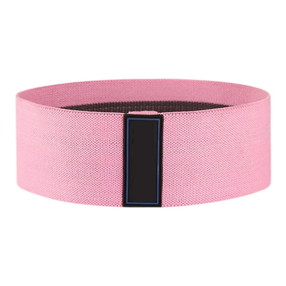 Booty Bands for Glute Activation, Non-Slip Latex Resistance Bands for Hip and Thigh Workout, Yoga Fitness Exercise Bands in Pink