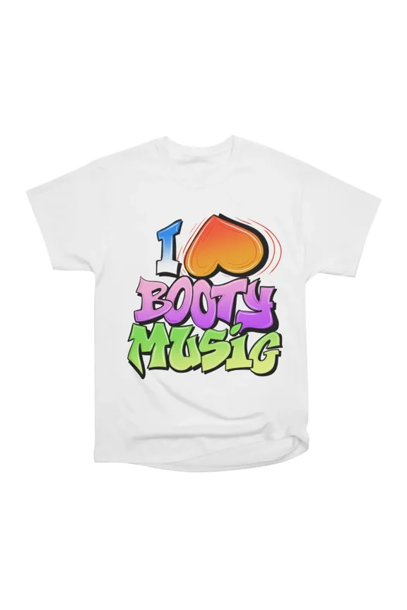Booty Music T-Shirt Tee Gift For Him Merch For Her Apparel For Friend
