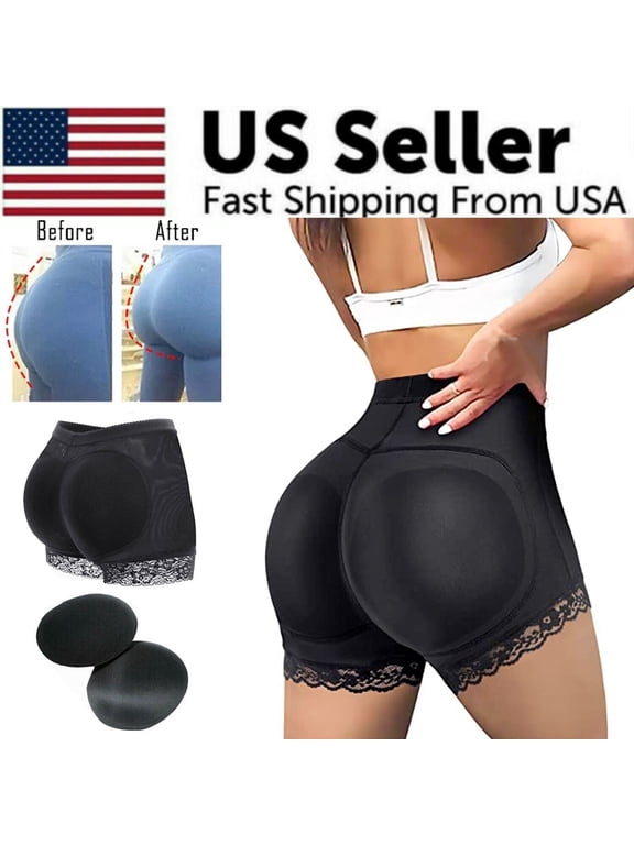Booty Shaper Padded Underwear Panty Women's Butt Lifter & Hip Enhancer