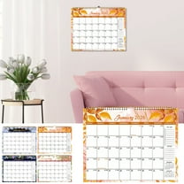 Boovnll 2026 Calendar, 12-Month Wall Calendar from Jan 2026 - Dec 2026, 11" x 15" Large Calendar 2026-2027 with Ample Blocks & Notes for Home Office Planning Organisers, Calendar