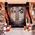thumbnail image 1 of Boovnll 2Pcs Halloween Windsock, 40" Horror & Novelty Hanging Windsocks Flag Wind Sock for Outdoor Front Door Yard Patio Garden Porch Party Decor, Halloween Decorations, 1 of 7