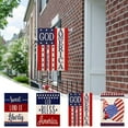 thumbnail image 1 of Boovnll 4th of July Garden Flag, 12x18" Red White Blue Double Sided Garden Flags Memorial Day Garden Flag for Outdoor, Yard, Garden, Independence Day Watercolor Decor, 4th of July Decorations, 1 of 6
