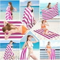 thumbnail image 1 of Boovnll Beach Towel, Sand Free Lightweight Microfiber Oversized Beach Towels Quick Dry for Beach Yoga Gym Pool, Beach Accessories, 30x60", 1 of 8