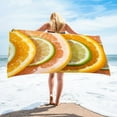 thumbnail image 1 of Boovnll Beach Towel, Sand Free Lightweight Microfiber Oversized Beach Towels Quick Dry for Beach Yoga Gym Pool, Beach Accessories, 30x60", 1 of 5