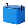thumbnail image 1 of Boovnll Clothes Storage Bins with Lids, 100L Extra Large Capacity Storage Bags with Reinforced Handles & Zipper for Bedroom Comforters, Blankets, Clothes Organizer, Storage and Organization, 1 of 1