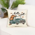 thumbnail image 1 of Boovnll Fall Pillow Covers, Soft & Cozy Breathable Halloween Thanksgiving Printing Fall Pillow Covers 18x18" for Living Room, Bedroom, Couch, Sofa Decor, Fall Decorations for Home, 1 of 6