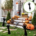 thumbnail image 1 of Boovnll Halloween Yard Stakes, Waterproof Acrylic Spooky Skeleton Hand Stake Halloween Yard Decorations for Holiday Patio, Garden, Yard, Party Decor, Halloween Decorations Outdoor, 1 of 6