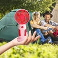 thumbnail image 1 of Boovnll Portable Fan, Adjustable 3 Speed USB Rechargeable Fans Lightweight Compact Handheld Fan for Outdoor, Travel, Camping, Vacation, Summer Gift, Mini Fan - Fan, 1 of 6