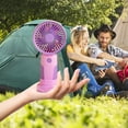 thumbnail image 1 of Boovnll Portable Fan, Adjustable 3 Speed USB Rechargeable Fans Lightweight Compact Handheld Fan for Outdoor, Travel, Camping, Vacation, Summer Gift, Mini Fan - Fan, 1 of 6