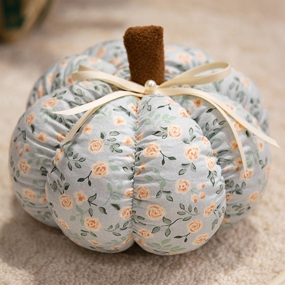 Boovnll Pumpkin Pillow, Fall Artificial Pumpkin Decor Mini Throw Pillows Pumpkin Pillows for Bedroom Sofa Couch Thanksgiving Halloween Fall Decor, Fall Decorations for Home