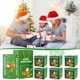 thumbnail image 1 of Boovnll Surprise Gift Box Explosion Merry Christmas Unique Folding DIY Bouncing Envelopes Explosion Gift Box for Holiday, Birthday, Anniversary, Party Supplies, Christmas Decorations (6 Bounces), 1 of 8
