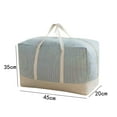 thumbnail image 1 of Boovnll Travel Bag, 30L Large Capacity Storage Bags with Reinforced Handles & Zipper Duffle Bag for Travel Comforters, Blankets, Clothes Organizer, Storage and Organization, 1 of 4
