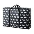 thumbnail image 1 of Boovnll Travel Bag, 55L Large Capacity Storage Bags with Reinforced Handles & Zipper Duffle Bag for Travel Comforters, Blankets, Clothes Organizer, Storage and Organization, 1 of 2