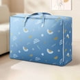 thumbnail image 1 of Boovnll Travel Bag, 60L Large Capacity Storage Bags with Reinforced Handles & Zipper Duffle Bag for Travel Comforters, Blankets, Clothes Organizer, Storage and Organization, 1 of 7