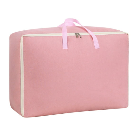 Boovnll Travel Bag, 75L Large Capacity Storage Bags with Reinforced Handles & Zipper Duffle Bag for Travel Comforters, Blankets, Clothes Organizer, Storage and Organization