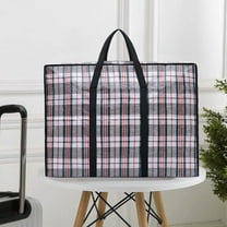 Boovnll Travel Bag, 80L Large Capacity Storage Bags with Reinforced Handles & Zipper Duffle Bag for Travel Comforters, Blankets, Clothes Organizer, Storage and Organization