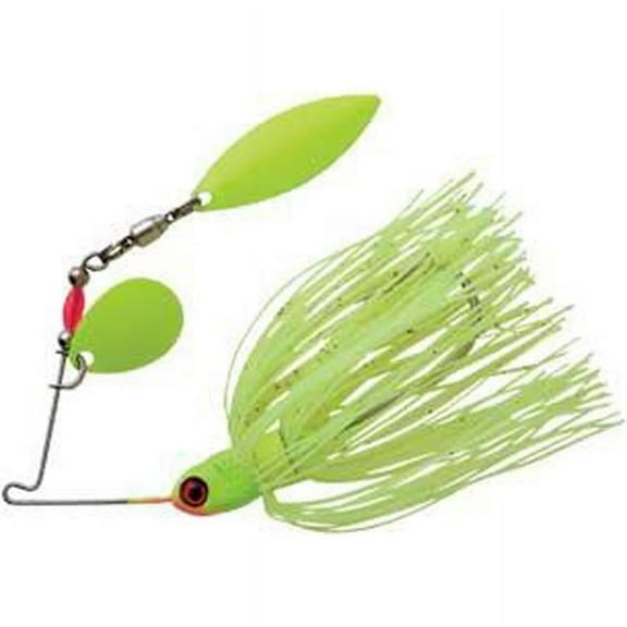 Booyah  0.18 oz Spinnerbait Pond Magic, Fire Fly