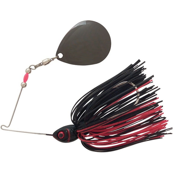 Booyah Baits Moon Talker 1/2 oz Fishing Lure - Black/Red