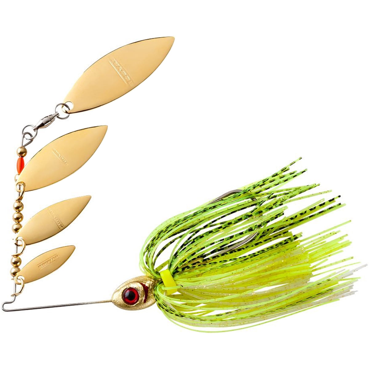 Booyah Baits Super Shad 3/8 oz Fishing Lure - Chartreuse Gold