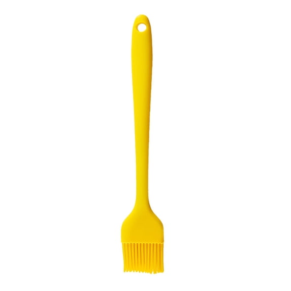 Booyoo DIYOO Basting Brush Pancake BBQ Oil Brush Heat Resistant Pastry Butter Cooking Baking Tool, Yellow