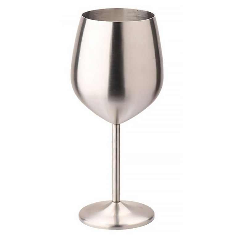 1pc Stainless Steel Wine Glass - 500ml - Cute, Unbreakable Wine