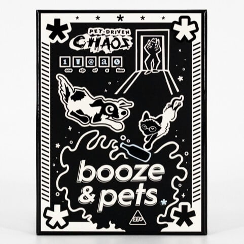Booze & Pets - Adult Party Card Game with Pet Inclusive Gameplay for Game Night