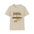 thumbnail image 1 of Boozin And Cruisin Cruises | Camping | Beach Vacation | Boat | Family Vacation Travel Unisex Softstyle T-Shirt, 1 of 4