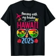 Boozing With My Beaches Hawaii 2025 Besties Trip Vacation TShirt