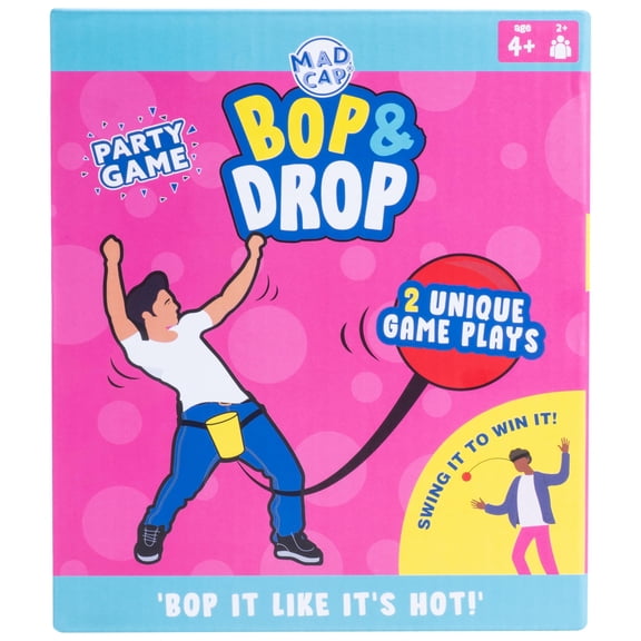 Bop & Drop. Hilarious Party Game with 2 Modes. Accuracy & Coordination! Funny Novelty Game for Hen Parties