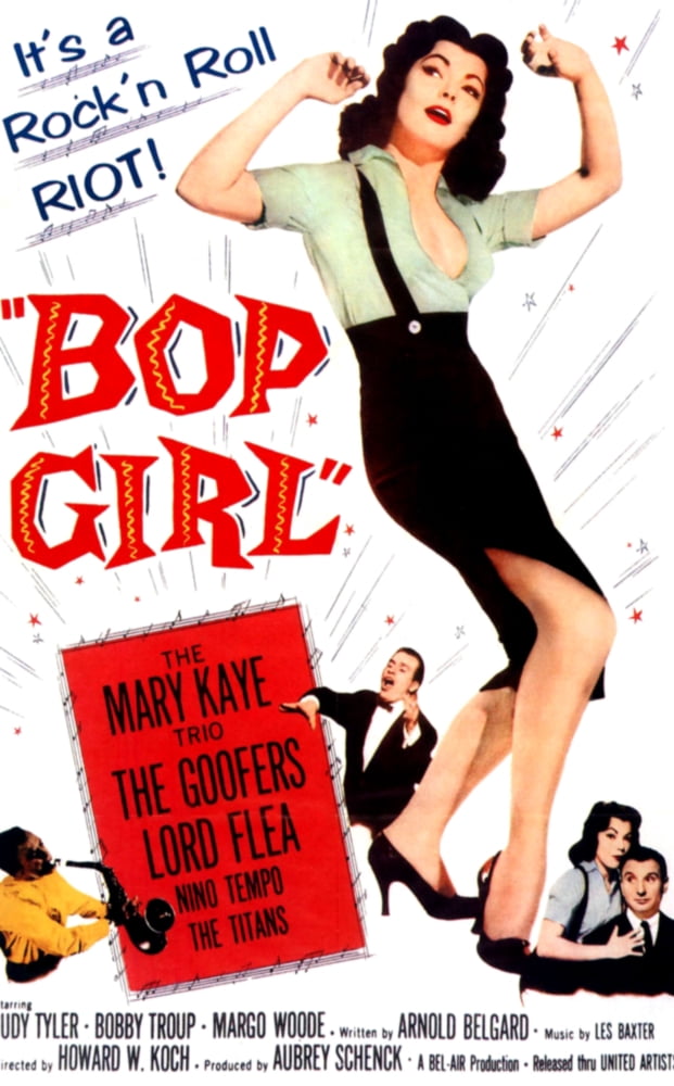 Bop Girl Canvas Art - (11 x 17)