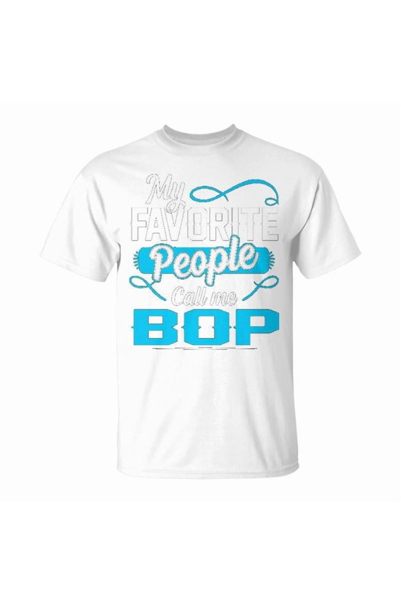 Bop Grandpa Gift My Favorite People Call Me Bop V2 Unisex Jersey Crewneck Tshirt