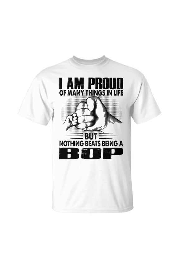 Bop Grandpa Gift Nothing Beats Being A Bop Unisex Jersey Crewneck Tshirt
