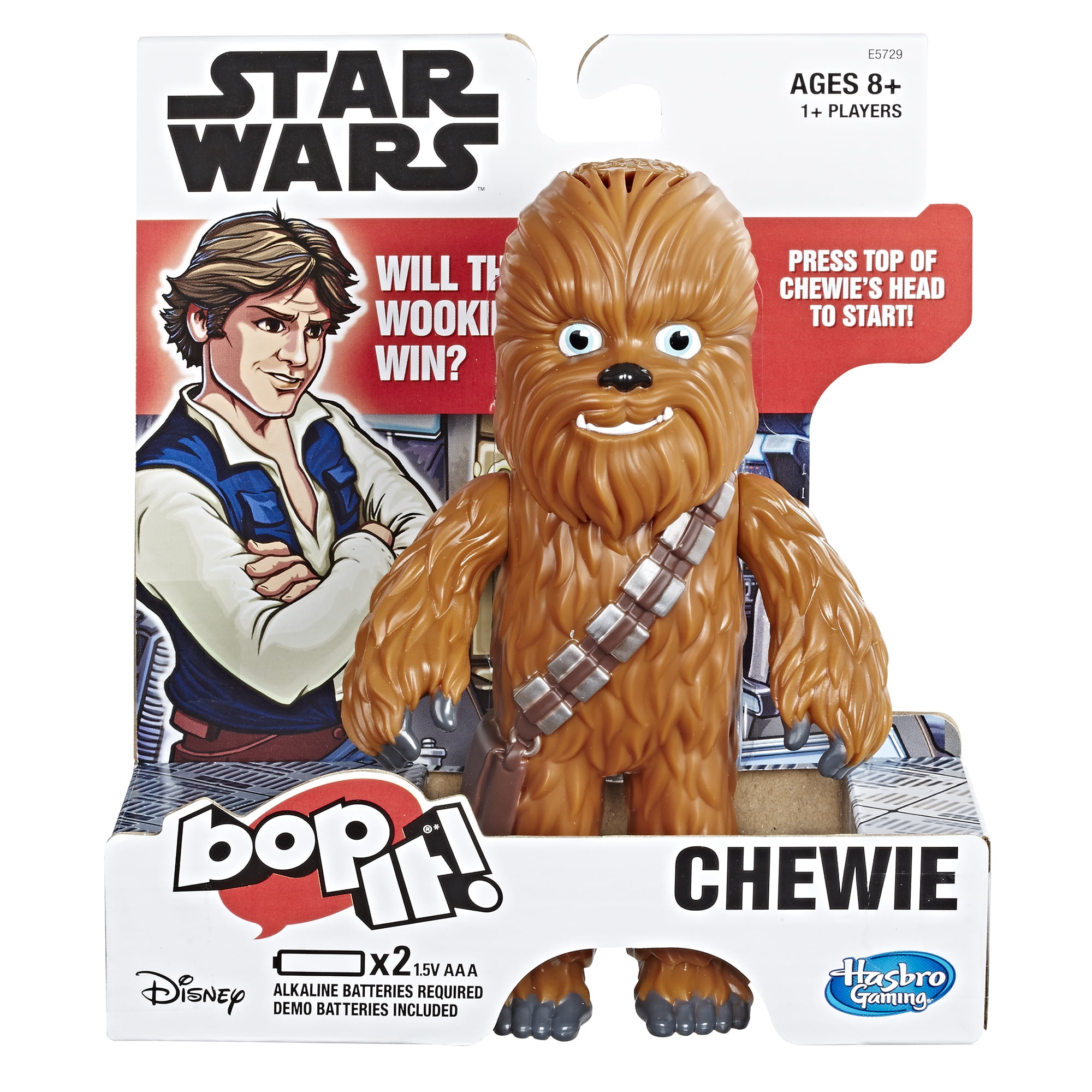Bop It Electronic Game for Kids Star Wars Chewie Edition by Hasbro