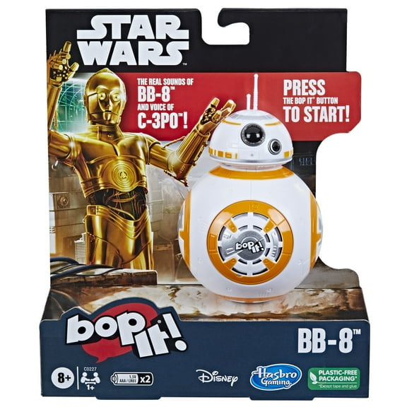 Bop It! Game Star Wars BB-8 Edition, Electronic Games for Kids, Gifts for Kids 8+