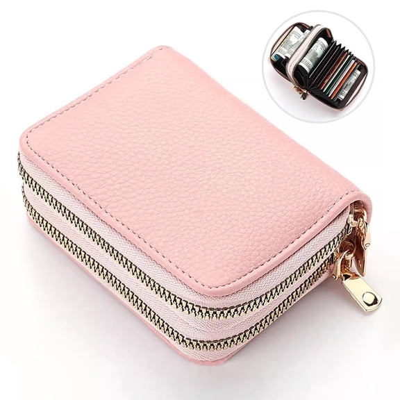 Youersen Credit Card Holder, Wallet for Women, Perfect for Business and Everyday Use, Pink