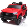 Bopilon 12V Electric Car for Kids Licensed Chevy Silverado Ride On