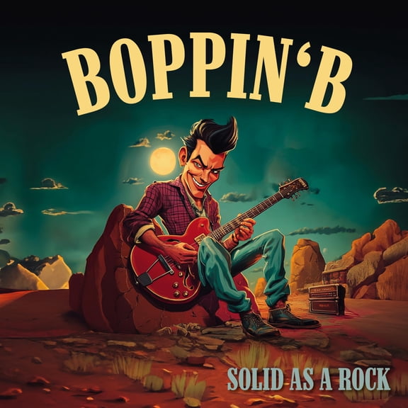 Boppin' B Solid As a Rock (CD)