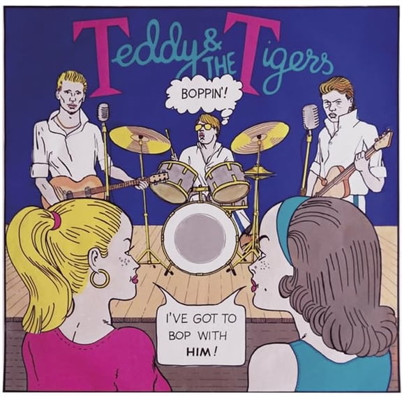 Teddy & the Tigers Boppin' (CD) Remastered Album