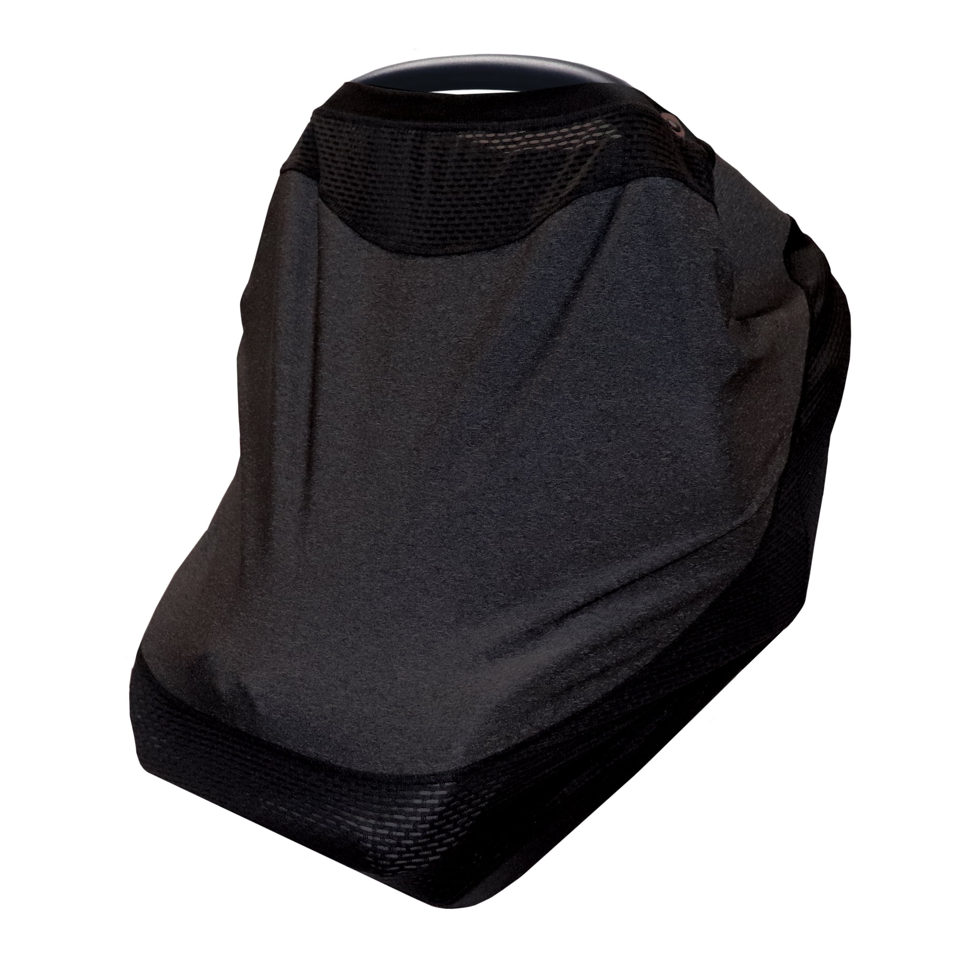 Boppy 4 and More Multiuse Cover, Charcoal, Quickdry UPF 50+ Knit and Breathable Mesh