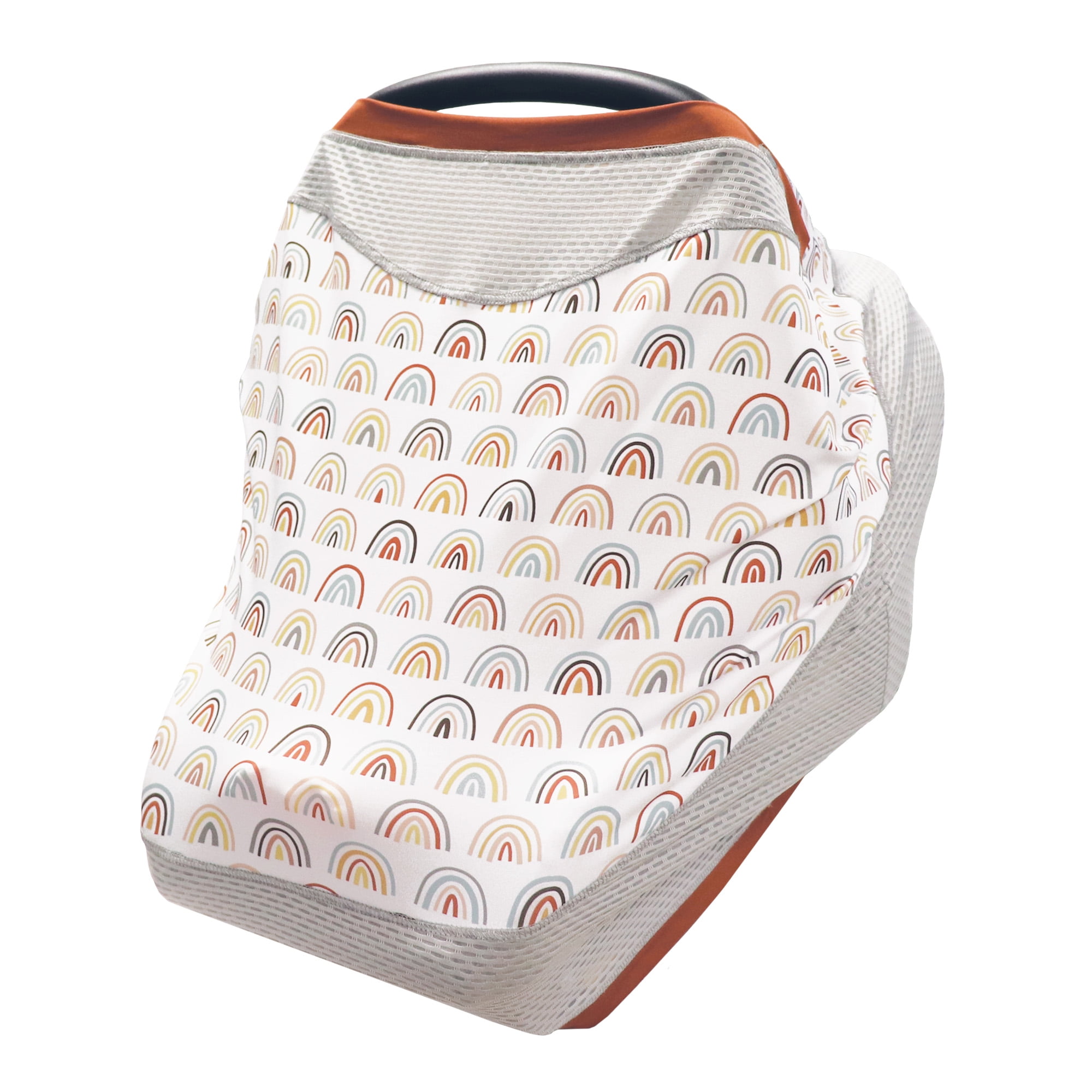 Boppy 4 and More MultiUse Cover, Spice Rainbow Arches, QuickDry UPF