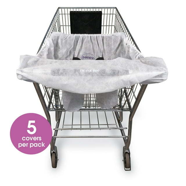Boppy Disposable Shopping Cart Cover, Pack of 5 Singleuse Covers in
