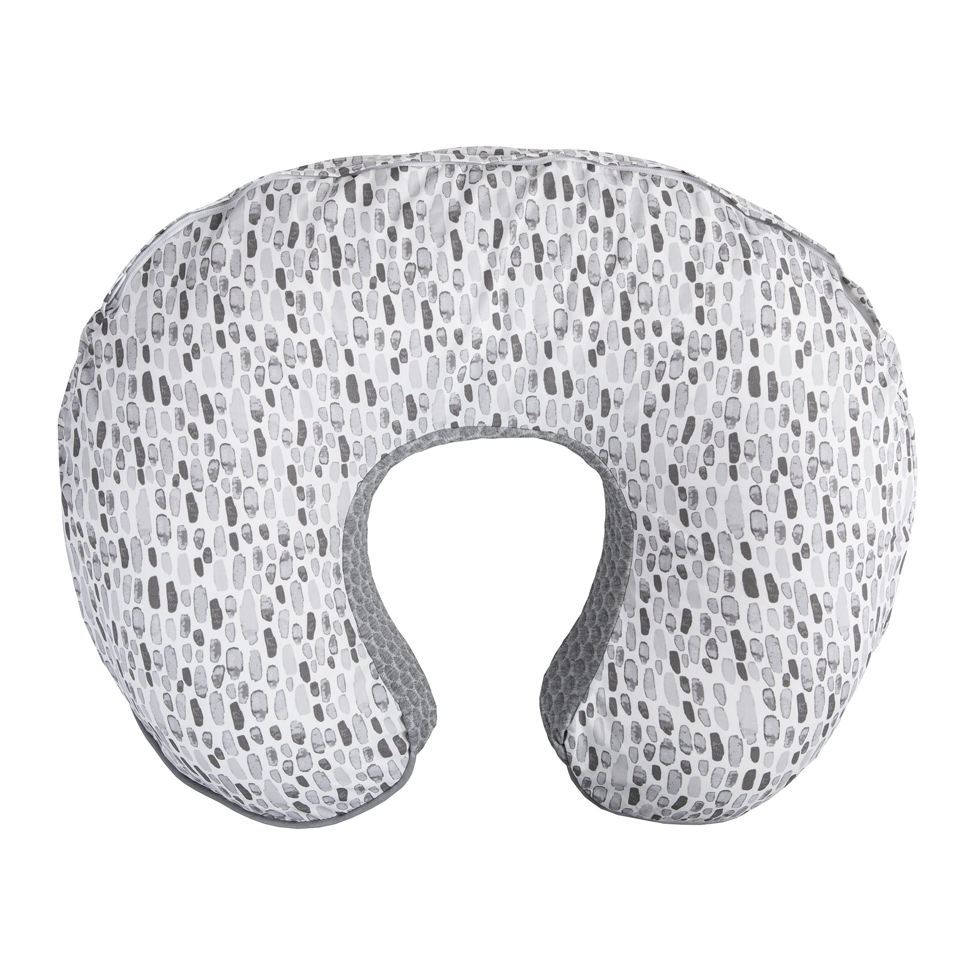 Boppy® Luxe Nursing Pillow Original Support, Gray Brushstroke Pennydot