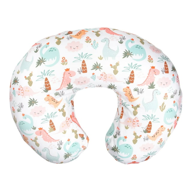 Boppy Nursing Pillow Original Support, Blush Baby Dinos