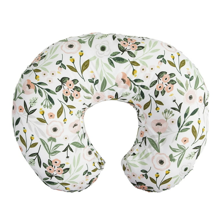 Boppy Nursing Pillow, Pink Garden, Support for Feeding