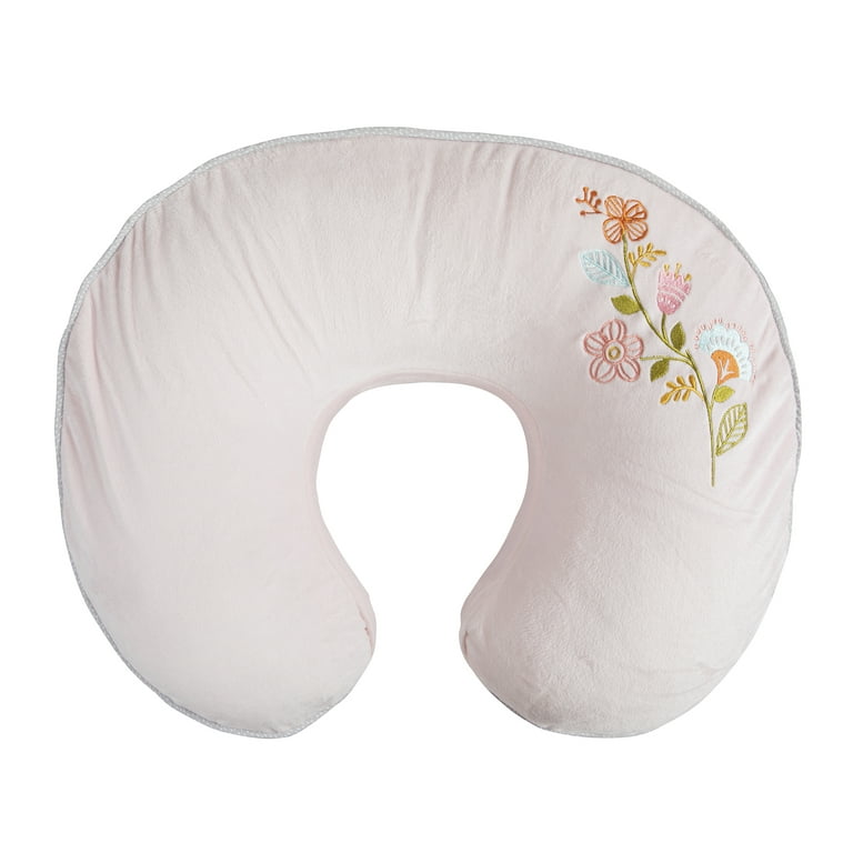 Boppy Nursing Pillow, Pink Sweet Safari, Support for Breastfeeding, Soft  Cover, Machine Washable 