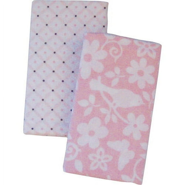 Boppy Organic Swaddling Blankets 2Pack, Bird Song