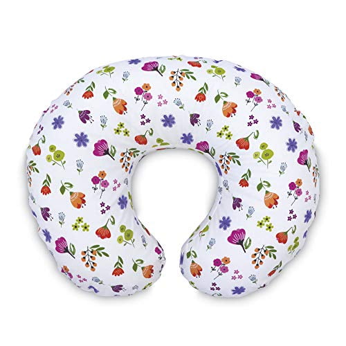 Boppy Original Nursing Pillow Cover, Bright Blooms, Cotton Blend Fabric